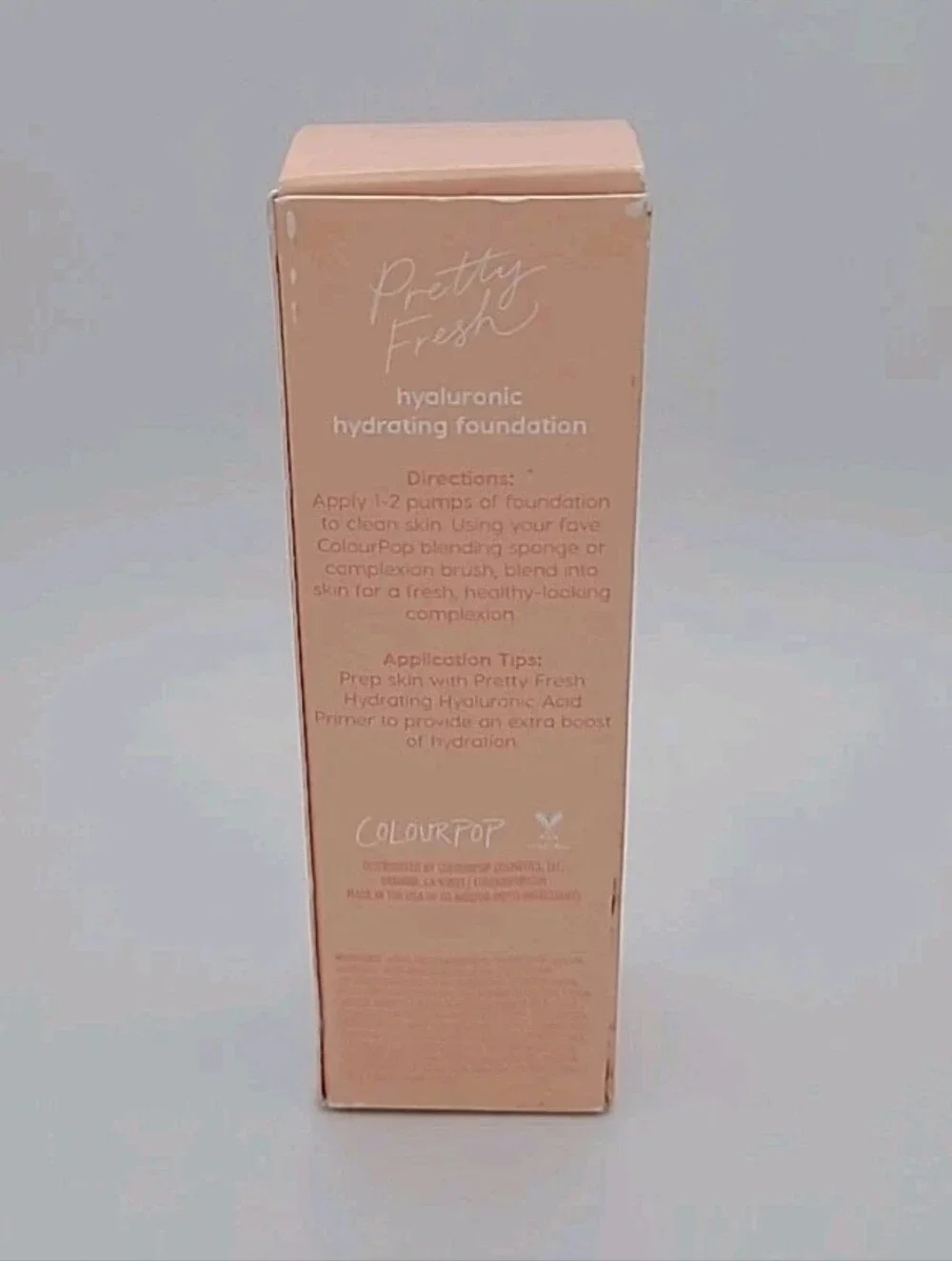 Colourpop hydrating liquid